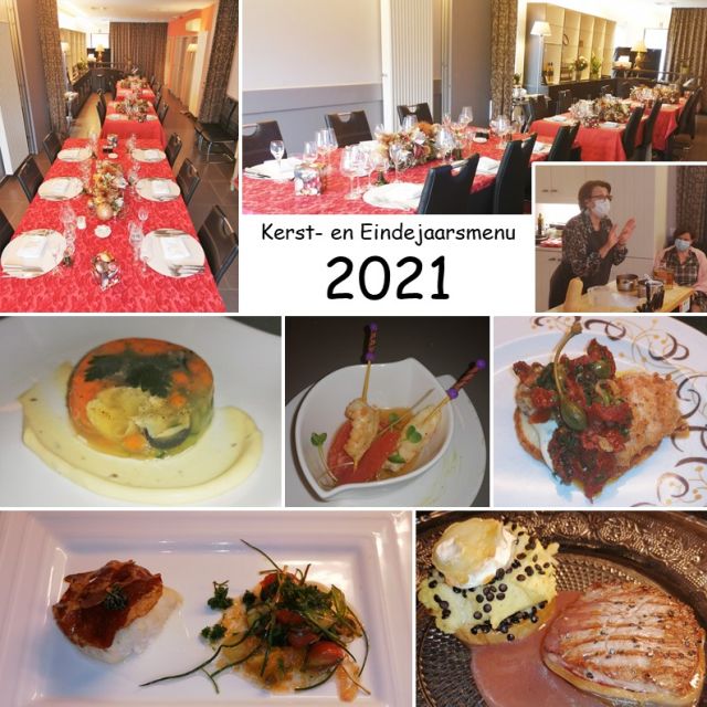 2021 Kerst- en Eindejaarsmenu