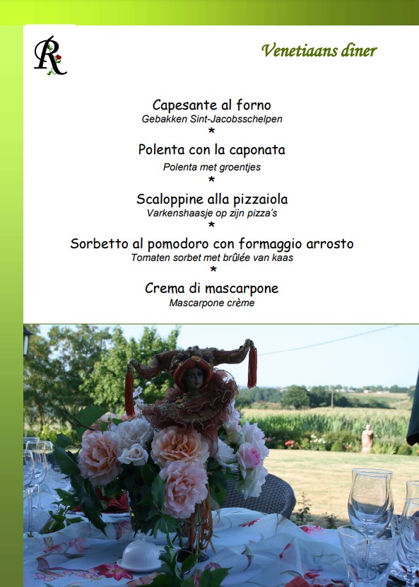 2010 lentemenu